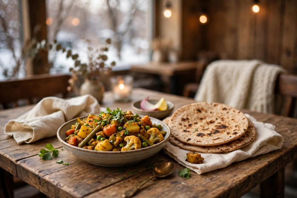 Sabzi with Roti