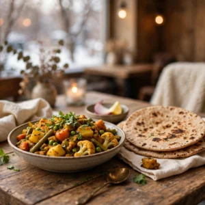 Sabzi with Roti